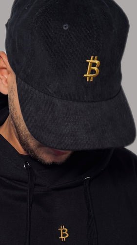 Premium ₿ Gold Stick Hoodie - BITVESTIS