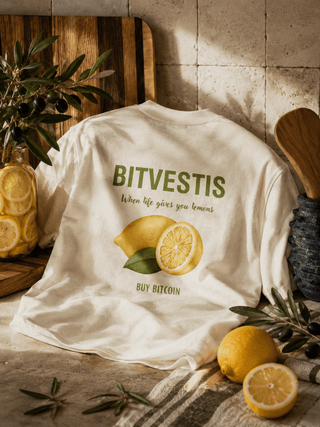 Bitcoin Kleidung kaufen Ratgeber von BITVESTIS mit hochwertigem Bitcoin T-Shirt