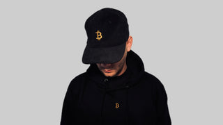 Exklusive Bitcoin Cap mit dezentem Logo – ideal für dein Streetwear-Outfit. Bitcoin Mütze - BITCOIN CAPS –