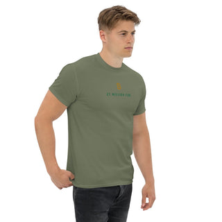 21 MILLION BTC CLUB T - SHIRT in Militärgrün S ( von BITVESTIS)