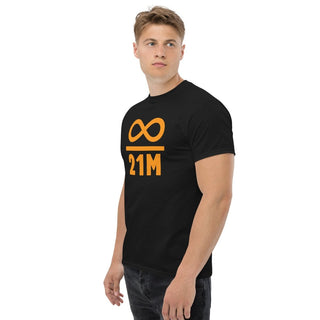 21M BITCOIN T - SHIRT in Schwarz S ( von BITVESTIS)