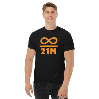 21M BITCOIN T - SHIRT in Schwarz S ( von BITVESTIS)