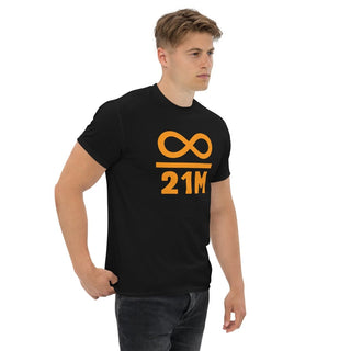 21M BITCOIN T - SHIRT in Schwarz S ( von BITVESTIS)