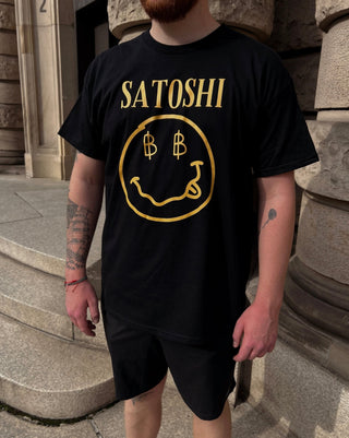SATOSHI T - SHIRT in Black S ( von BITVESTIS)