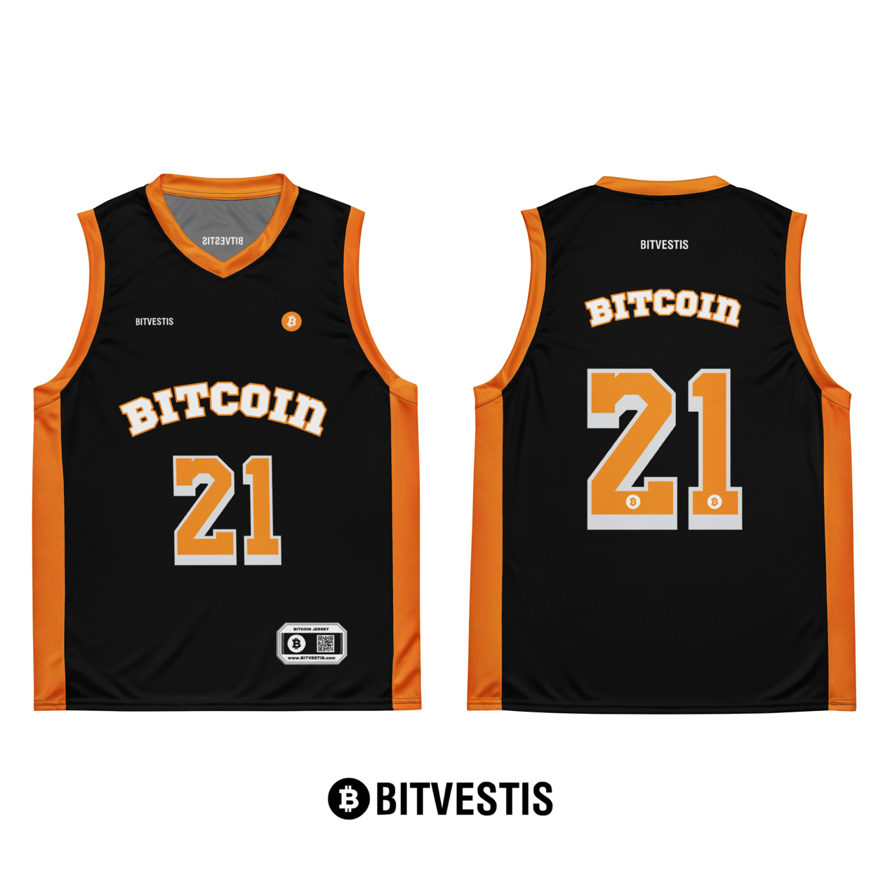 Bitcoin Trikot für Krypto-Fans – Limitierte Edition, die die Krypto-Bewegung symbolisiert und nachhaltig ist.