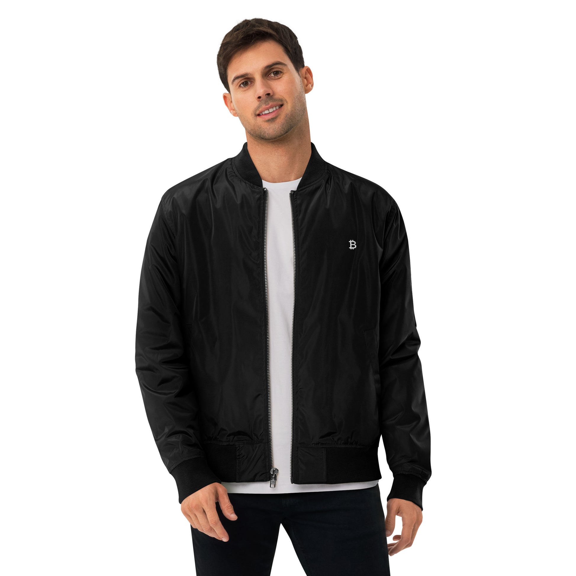 BITCOIN BOMBER JACKE BITVESTIS XS