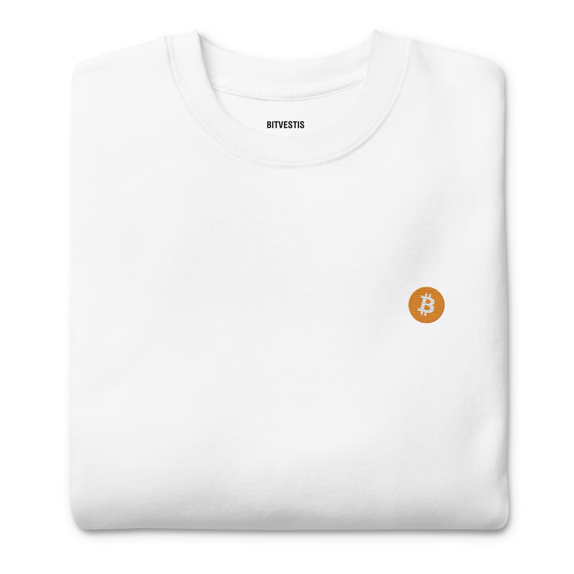 BITCOIN PREMIUM STICK BITVESTIS Weiß S