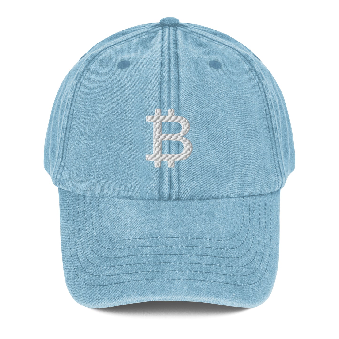 BITCOIN VINTAGE CAP BITVESTIS Vintage Light Denim #CAP #CAPS bitcoin