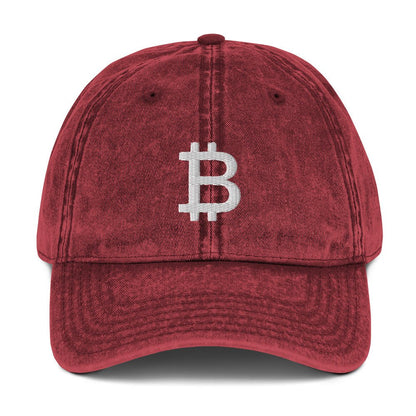 BITCOIN VINTAGE CAP BITVESTIS Vintage Rot #CAP #CAPS bitcoin