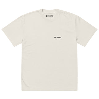 BTC CHANGE LIFE OVERSIZED in Faded Bone S ( von BITVESTIS)