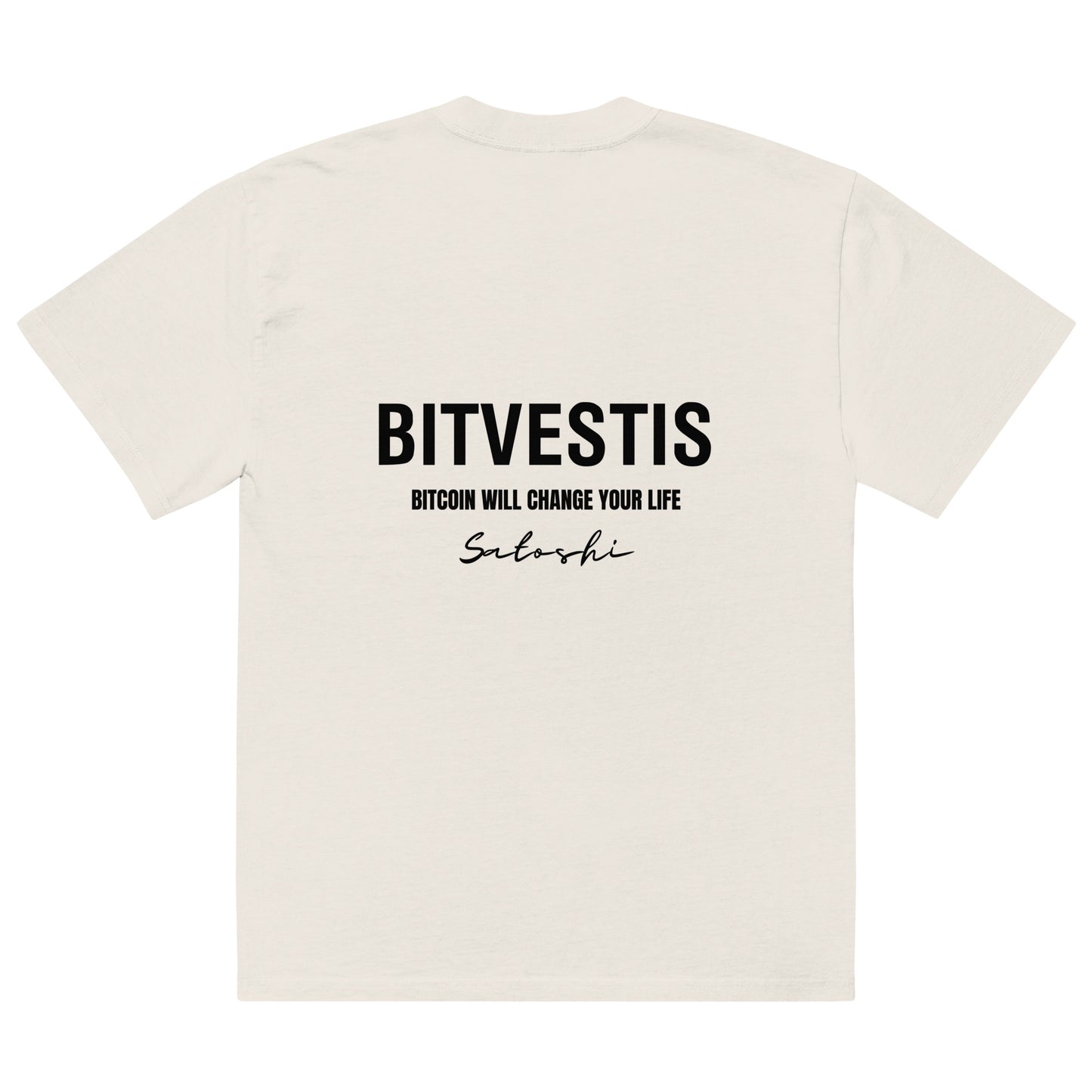 BTC CHANGE LIFE OVERSIZED T-SHIRT, das unübertroffene Qualität