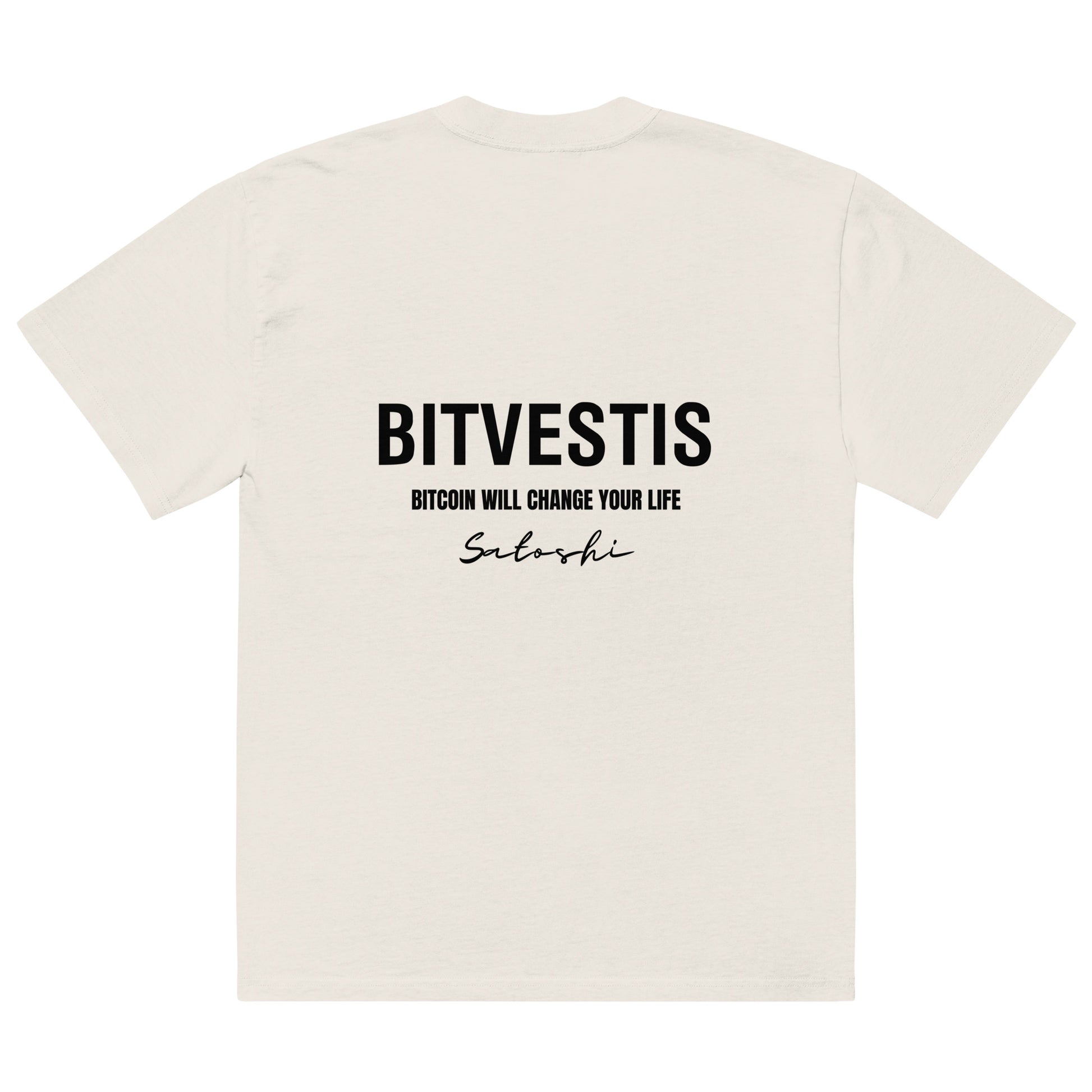 BTC CHANGE LIFE OVERSIZED T-SHIRT, das unübertroffene Qualität