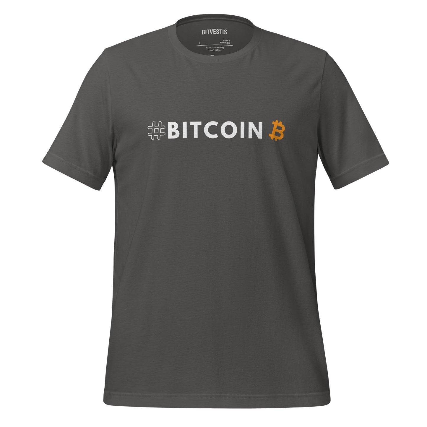 Bequemes #BITCOIN T-Shirt – perfekt für Streetwear-Liebhaber und Krypto-Enthusiasten.
