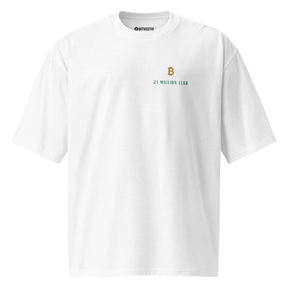 Bitcoin T-Shirt mit Oversized-Passform für maximalen Komfort