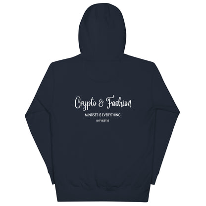 CRYPTO & FASHION HOODIE BITVESTIS BITVESTIS Navy Blazer S bitcoin