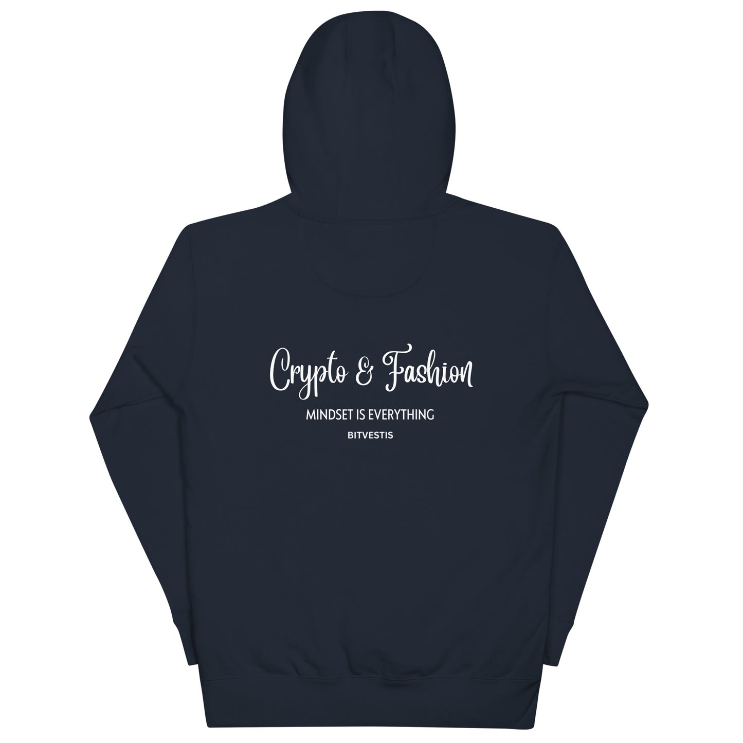 CRYPTO & FASHION HOODIE BITVESTIS BITVESTIS Navy Blazer S bitcoin
