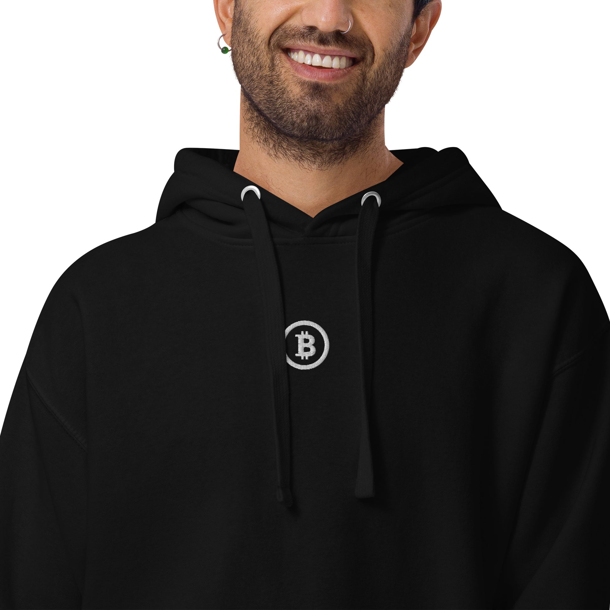 BITCOIN STANDARD STICK HOODIE BITVESTIS BITVESTIS Schwarz