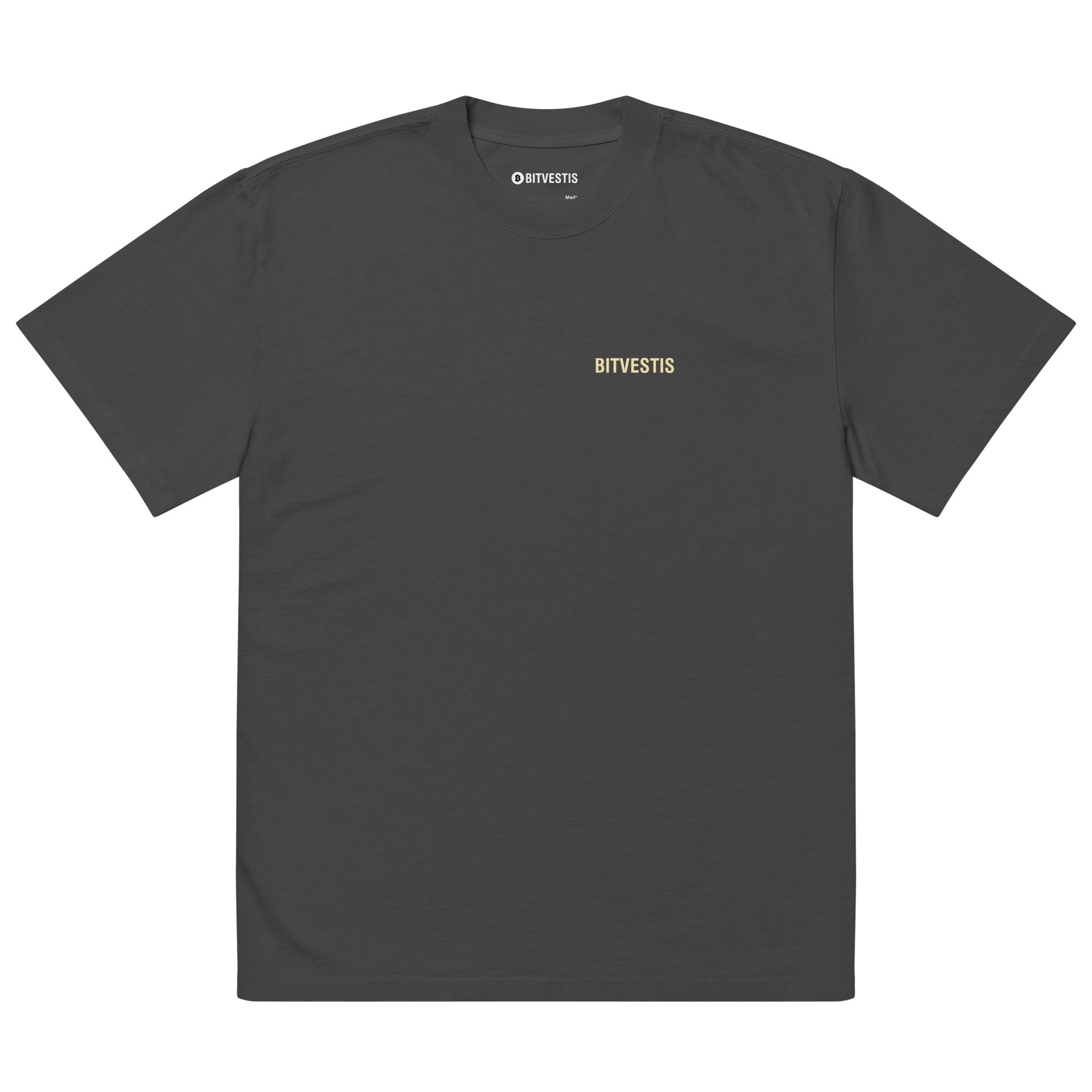 Oversized T-Shirt in Premium-Qualität – setze ein Zeichen für die Finanzwelt.
