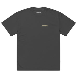 BUY LOW SELL HIGH OVERSIZED T - SHIRT in S ( von BITVESTIS)