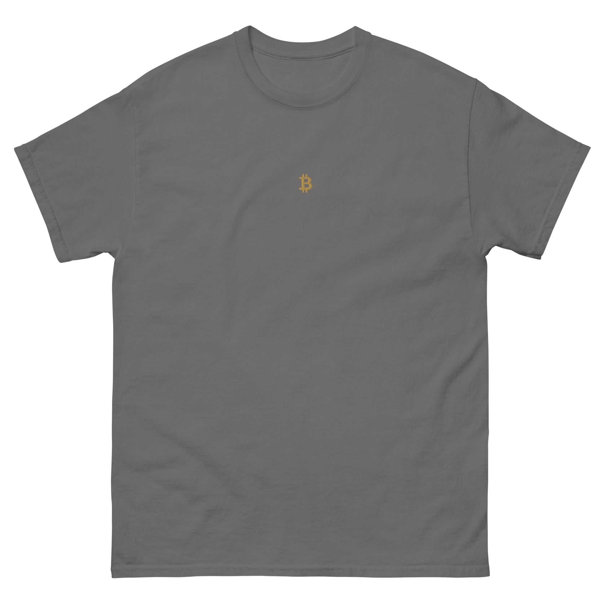 PREMIUM ₿ GOLD STICK T-SHIRT BITVESTIS BITVESTIS Holzkohle