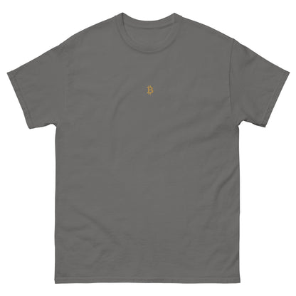 PREMIUM ₿ GOLD STICK T-SHIRT BITVESTIS BITVESTIS Holzkohle
