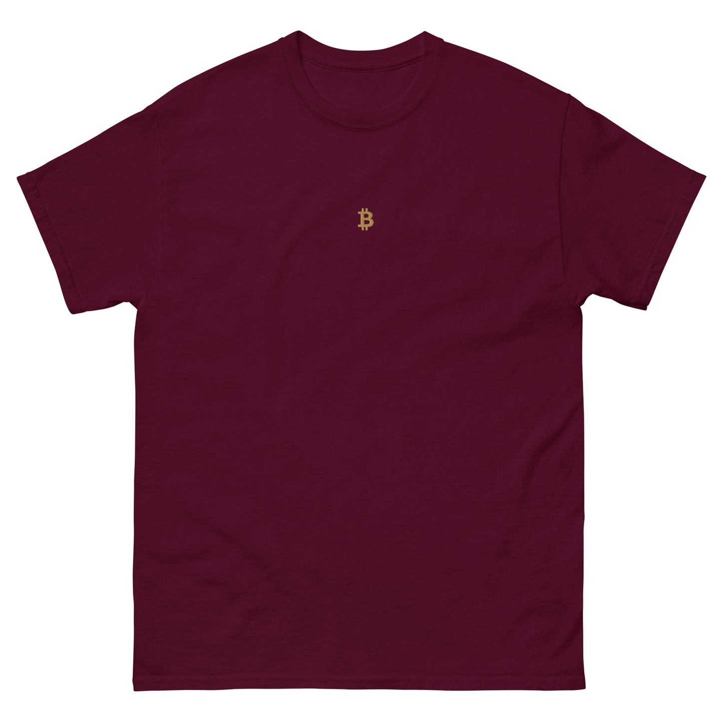 PREMIUM ₿ GOLD STICK T-SHIRT BITVESTIS BITVESTIS Kastanienbraun