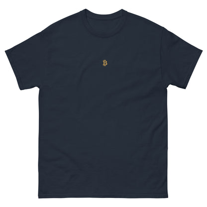 PREMIUM ₿ GOLD STICK T-SHIRT BITVESTIS BITVESTIS Navy