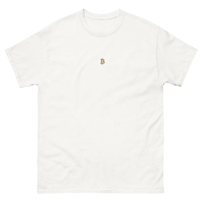 PREMIUM ₿ GOLD STICK T-SHIRT BITVESTIS BITVESTIS Weiß
