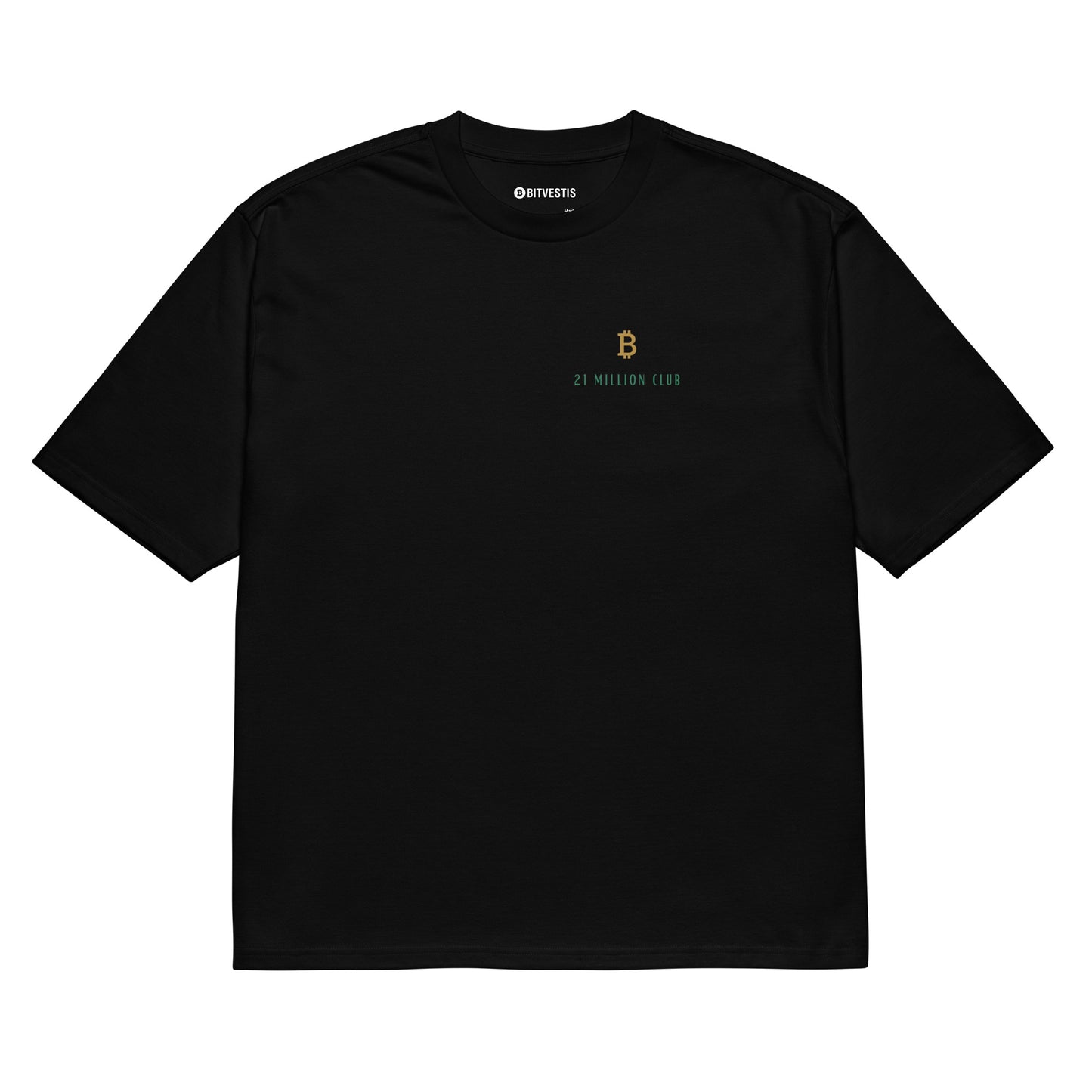 Unisex Bitcoin T-Shirt für Streetwear und Krypto-Fans.