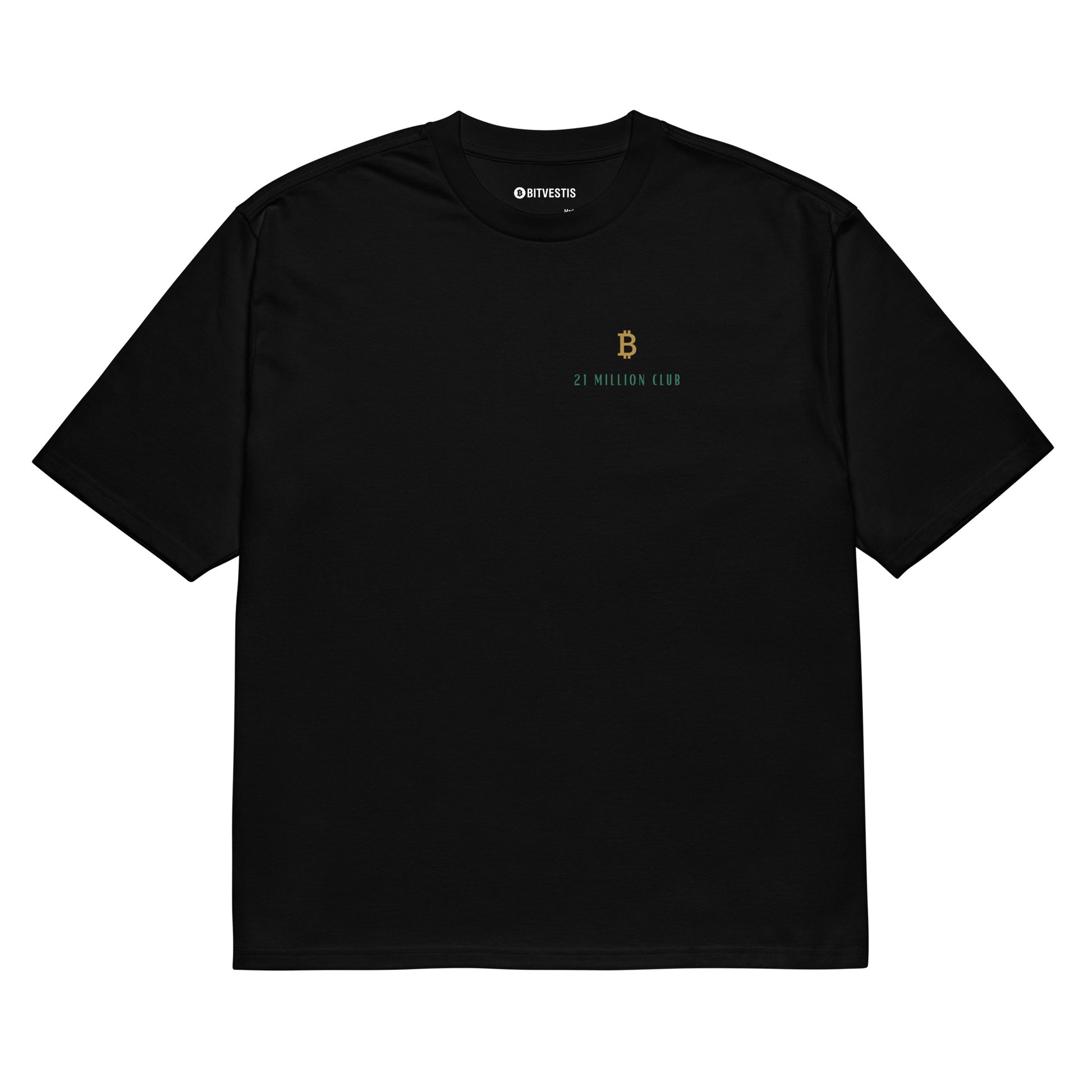 Unisex Bitcoin T-Shirt für Streetwear und Krypto-Fans.