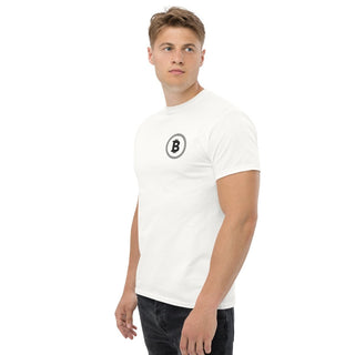 BITCOIN CLASSIC T - SHIRT in Weiß S ( von BITVESTIS)