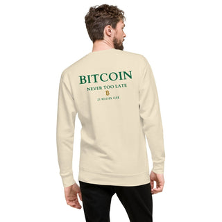 BITCOIN CLUB PULLOVER in Bone S ( von BITVESTIS)