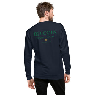 BITCOIN CLUB PULLOVER in Navy Blazer S ( von BITVESTIS)