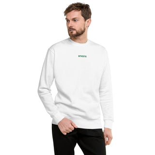 BITCOIN CLUB PULLOVER in Weiß S ( von BITVESTIS)
