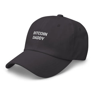 Bitcoin Daddy Cap in Dunkelgrau von BITVESTIS