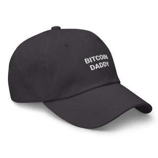 Bitcoin Daddy Cap in Dunkelgrau von BITVESTIS