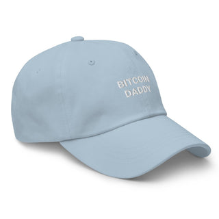 Bitcoin Daddy Cap in Hellblau von BITVESTIS