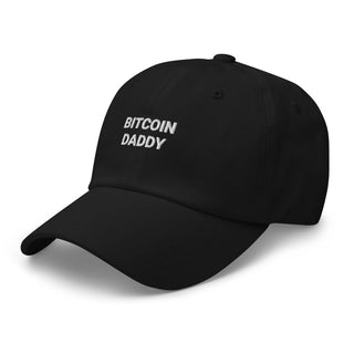 Bitcoin Daddy Cap in Schwarz von BITVESTIS