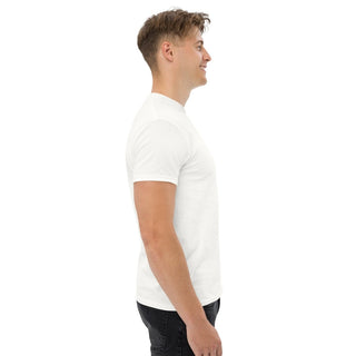 Bitcoin Deutschland T-Shirt in Weiß Seitenansicht von BITVESTIS