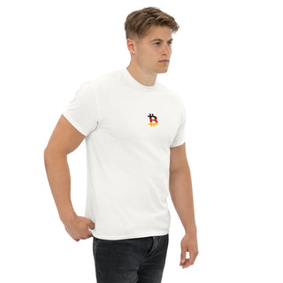 Bitcoin Deutschland T-Shirt in Weiß von BITVESTIS