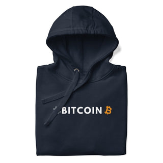 BITCOIN HOODIE in Navy Blazer S ( von BITVESTIS)