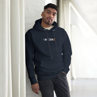 BITCOIN HOODIE in Navy Blazer S ( von BITVESTIS)