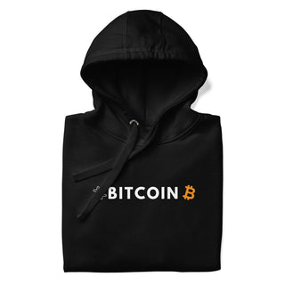 BITCOIN HOODIE in Schwarz S ( von BITVESTIS)