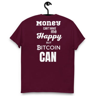 BITCOIN MAKE HAPPY in Kastanienbraun S ( von BITVESTIS)