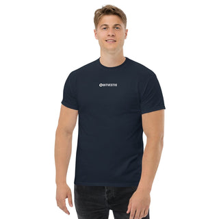 BITCOIN MAKE HAPPY in Navy S ( von BITVESTIS)