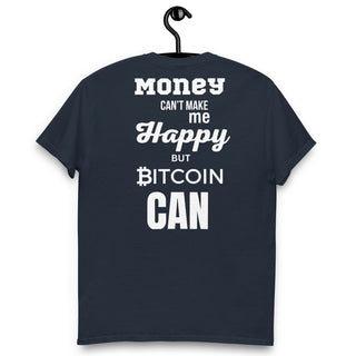 BITCOIN MAKE HAPPY in Navy S ( von BITVESTIS)