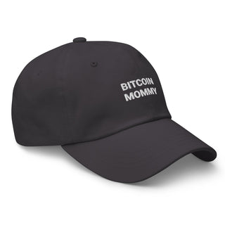 Bitcoin Mommy Cap in Dunkelgrau von BITVESTIS
