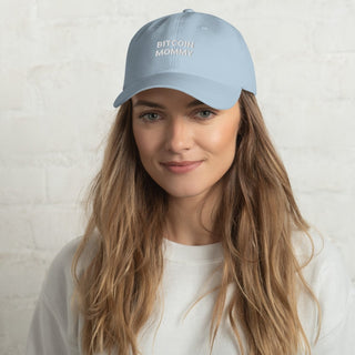Bitcoin Mommy Cap in Dunkelgrau von BITVESTIS