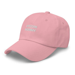 Bitcoin Mommy Cap in Pink von BITVESTIS