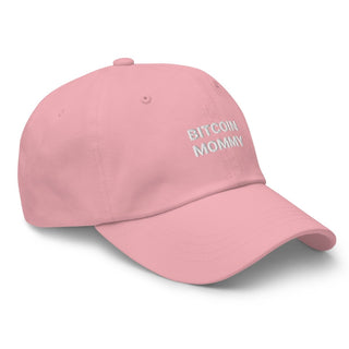 Bitcoin Mommy Cap in Pink von BITVESTIS
